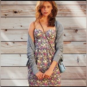 Victoria Secret "The Pink" Strap/Strapless Bras  Mini Dress Multicolor.